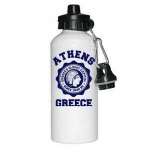 Athens Greece Athena From Ancient Greek Aluminum Water Bottle