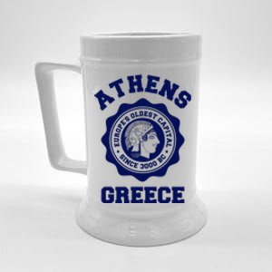 Athens Greece Athena From Ancient Greek Beer Stein