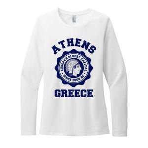 Athens Greece Athena From Ancient Greek Womens CVC Long Sleeve Shirt