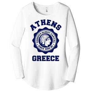 Athens Greece Athena From Ancient Greek Women's Perfect Tri Tunic Long Sleeve Shirt