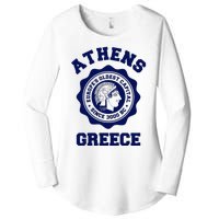 Athens Greece Athena From Ancient Greek Women's Perfect Tri Tunic Long Sleeve Shirt