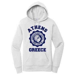 Athens Greece Athena From Ancient Greek Women's Pullover Hoodie