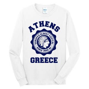 Athens Greece Athena From Ancient Greek Tall Long Sleeve T-Shirt