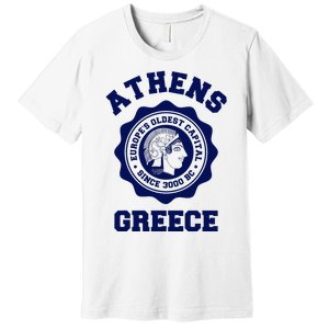 Athens Greece Athena From Ancient Greek Premium T-Shirt