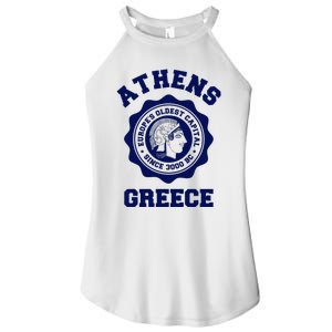 Athens Greece Athena From Ancient Greek Women's Perfect Tri Rocker Tank