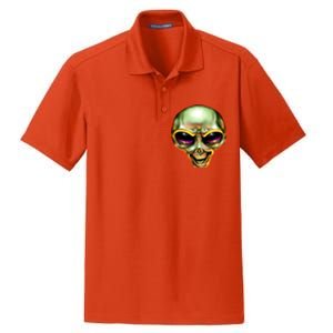 Alien Grin Dry Zone Grid Polo