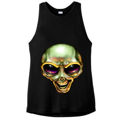 Alien Grin Ladies PosiCharge Tri-Blend Wicking Tank