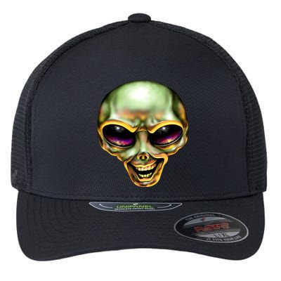 Alien Grin Flexfit Unipanel Trucker Cap
