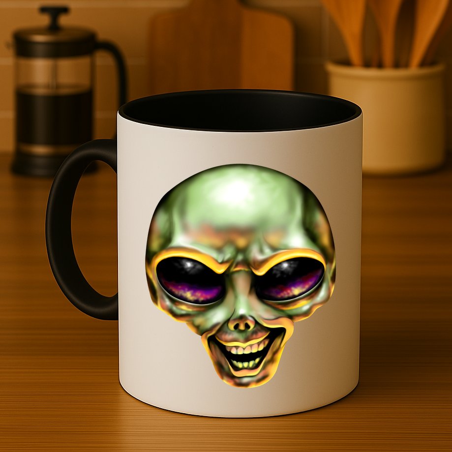 Alien Grin Mug