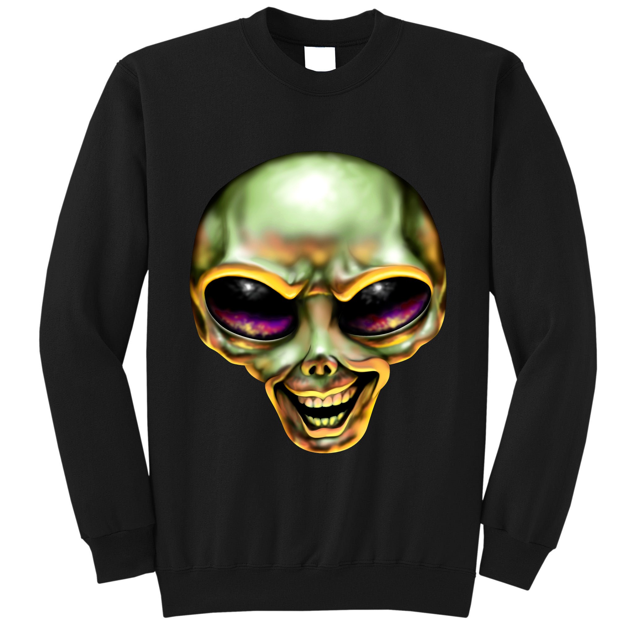 Alien Grin Tall Sweatshirt