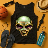 Alien Grin Tank Top