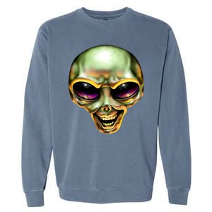 Alien Grin Garment-Dyed Sweatshirt