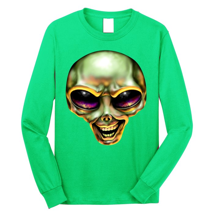 Alien Grin Long Sleeve Shirt