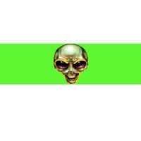 Alien Grin Bumper Sticker