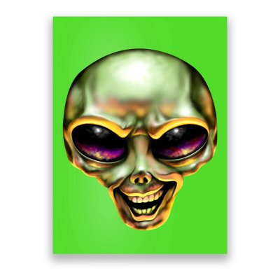 Alien Grin Poster