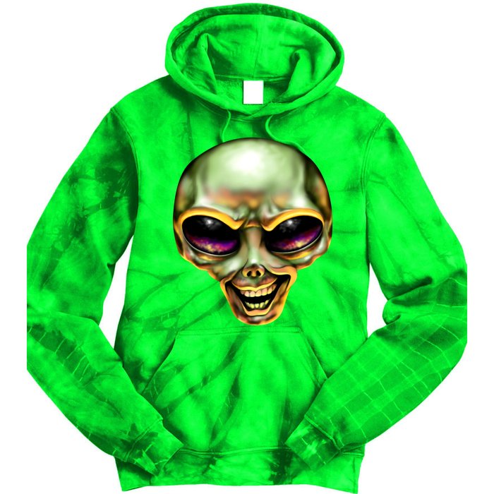 Alien Grin Tie Dye Hoodie