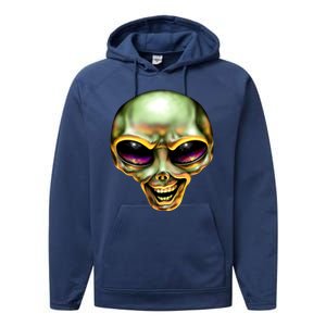 Alien Grin Performance Fleece Hoodie