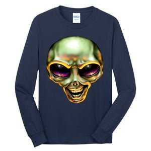 Alien Grin Tall Long Sleeve T-Shirt