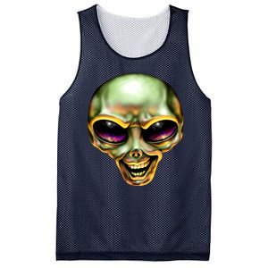 Alien Grin Mesh Reversible Basketball Jersey Tank