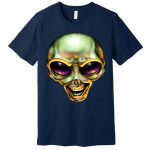 Alien Grin Premium T-Shirt