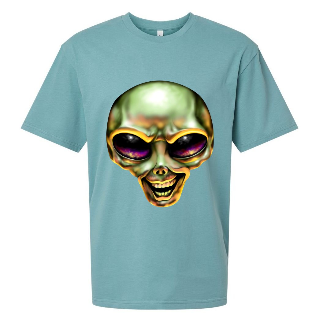 Alien Grin Sueded Cloud Jersey T-Shirt