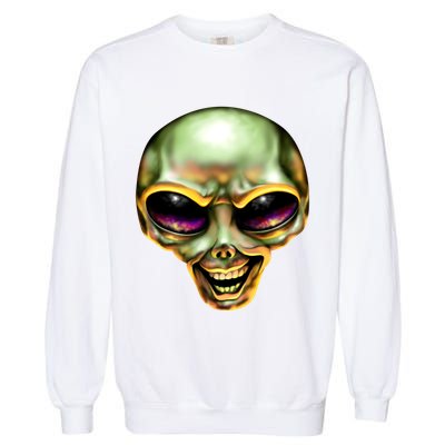 Alien Grin Garment-Dyed Sweatshirt