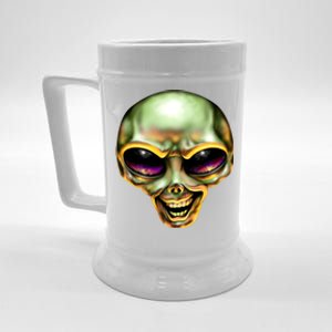 Alien Grin Beer Stein