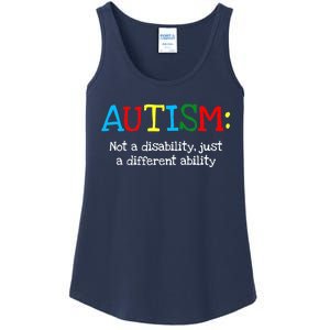 Autistic Gifts Adult Different Ability Autism Awareness Ladies Essential Tank