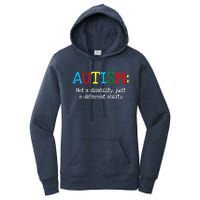 Autistic Gifts Adult Different Ability Autism Awareness Women's Pullover Hoodie