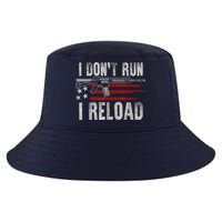 AR15 Gun American Flag I Don't Run I Reload I Dont Run Cool Comfort Performance Bucket Hat
