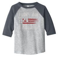 AR15 Gun American Flag I Don't Run I Reload I Dont Run Toddler Fine Jersey T-Shirt