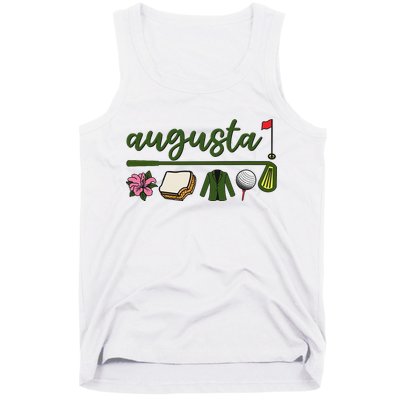 Augusta Georgia, Azalea, Golf, Pimento Cheese Tank Top