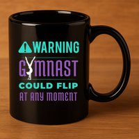 Acrobatics Gift 11oz C Handle Ceramic Mug