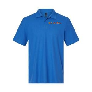 Autism Gift Autism Awareness Be Kind Colorful Puzzle Pieces Cute Gift Softstyle Adult Sport Polo