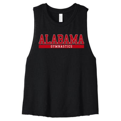 Alabama Gymnastics Women's Racerback Cropped Tank