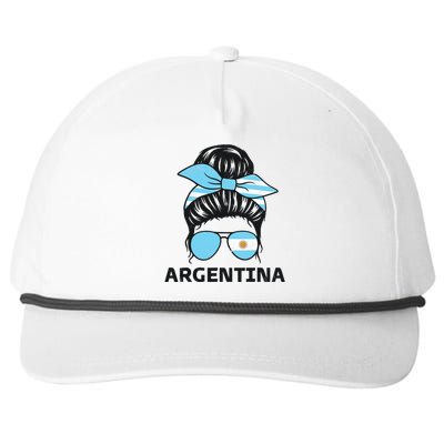 Argentinian Girl Argentina Girl Chica Argentine Snapback Five-Panel Rope Hat