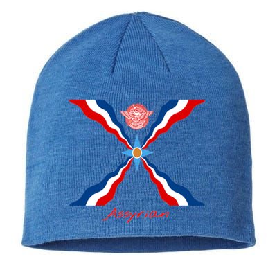 Assyria Gift Assyrian Flag Gift Assyrians Lamassu Gift Sustainable Beanie