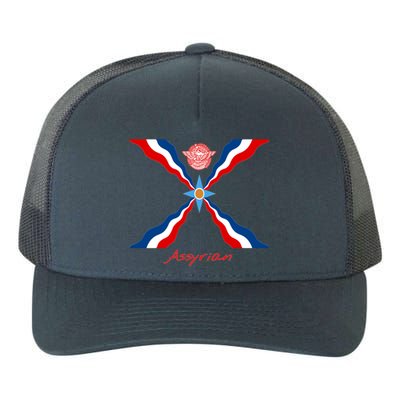 Assyria Gift Assyrian Flag Gift Assyrians Lamassu Gift Yupoong Adult 5-Panel Trucker Hat