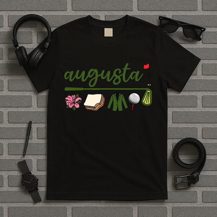 Augusta Georgia, Azalea, Golf, Pimento Cheese, Jacket Design  T-Shirt