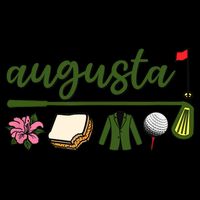 Augusta Georgia, Azalea, Golf, Pimento Cheese, Jacket Design  Baby Bodysuit