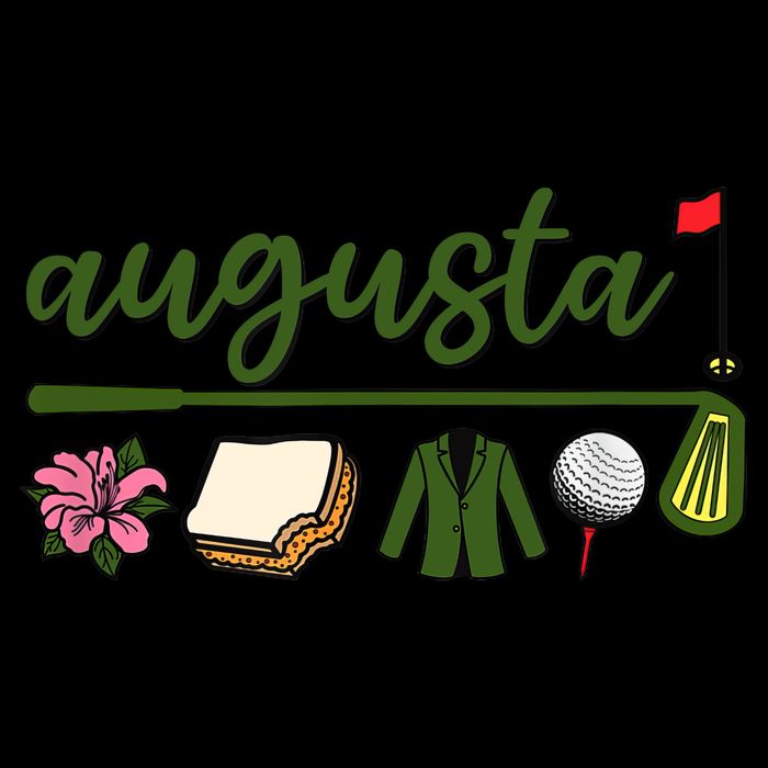 Augusta Georgia, Azalea, Golf, Pimento Cheese, Jacket Design  Baby Bodysuit