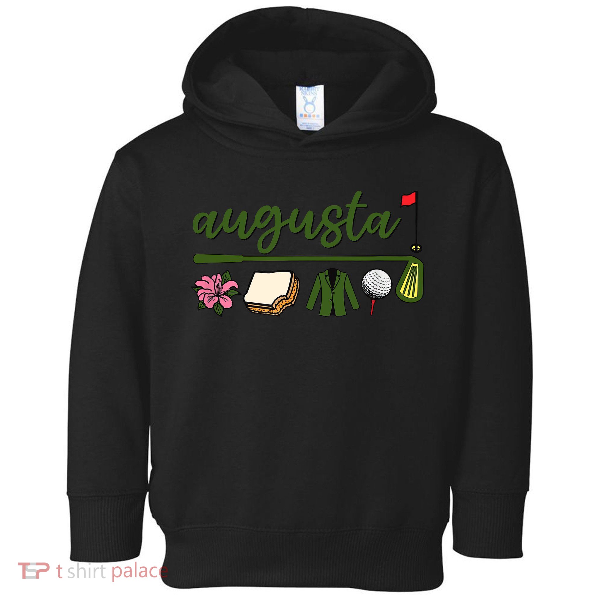 Augusta Georgia, Azalea, Golf, Pimento Cheese, Jacket Design  Toddler Hoodie
