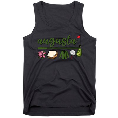 Augusta Georgia, Azalea, Golf, Pimento Cheese, Jacket Design  Tank Top