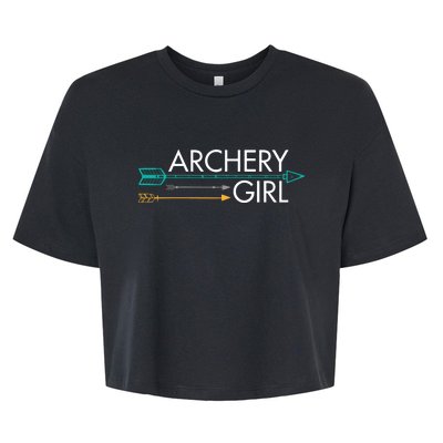 Archery Gift Bella+Canvas Jersey Crop Tee