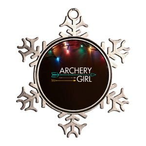 Archery Gift Metallic Star Ornament