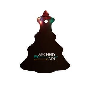 Archery Gift Ceramic Tree Ornament