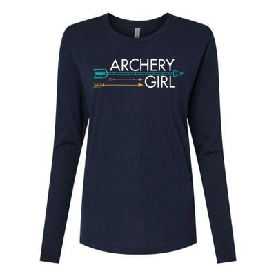 Archery Gift Womens Cotton Relaxed Long Sleeve T-Shirt