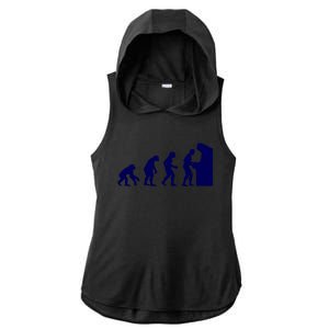 Arcade Gaming Ladies PosiCharge Tri-Blend Wicking Draft Hoodie Tank