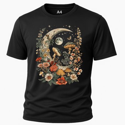 Aesthetic Goblincore And Dark Cottage Core Clothes Mushroom Performance Shirt