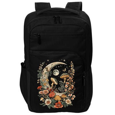 Aesthetic Goblincore And Dark Cottage Core Clothes Mushroom Impact Tech Backpack